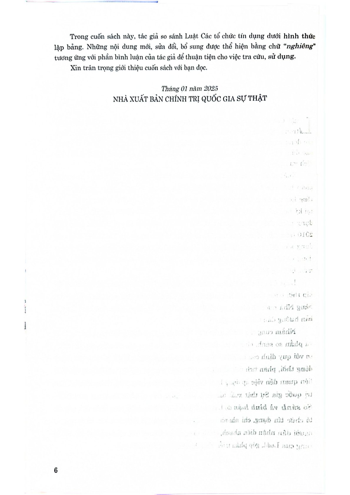 Luật Các Tổ Chưc Tín Dụng Năm 2024 - So Sánh Và Bình Luận - Luật sư Quách Minh Trí 
(Chủ biên) (CTQG)