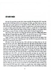 Bình Luận Khoa Học Bộ Luật Tố Tụng Hình Sự Năm 2015 Được Sửa Đổi, Bổ Sung Năm 2021 ( Tái Bản Lần Thứ 2) - TS. Phạm Mạnh Hùng
( Chủ biên)