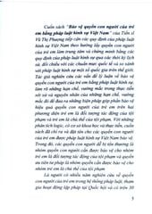 Bảo Vệ Quyền Con Người Của Trẻ Em Bằng Pháp Luật Hình Sự Việt Nam  - TS. Vũ Thị Phượng