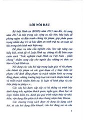 Trắc Nghiệm Luật Hình Sự Việt Nam (Phần Chung)  - TS.Đỗ Lường Thiện