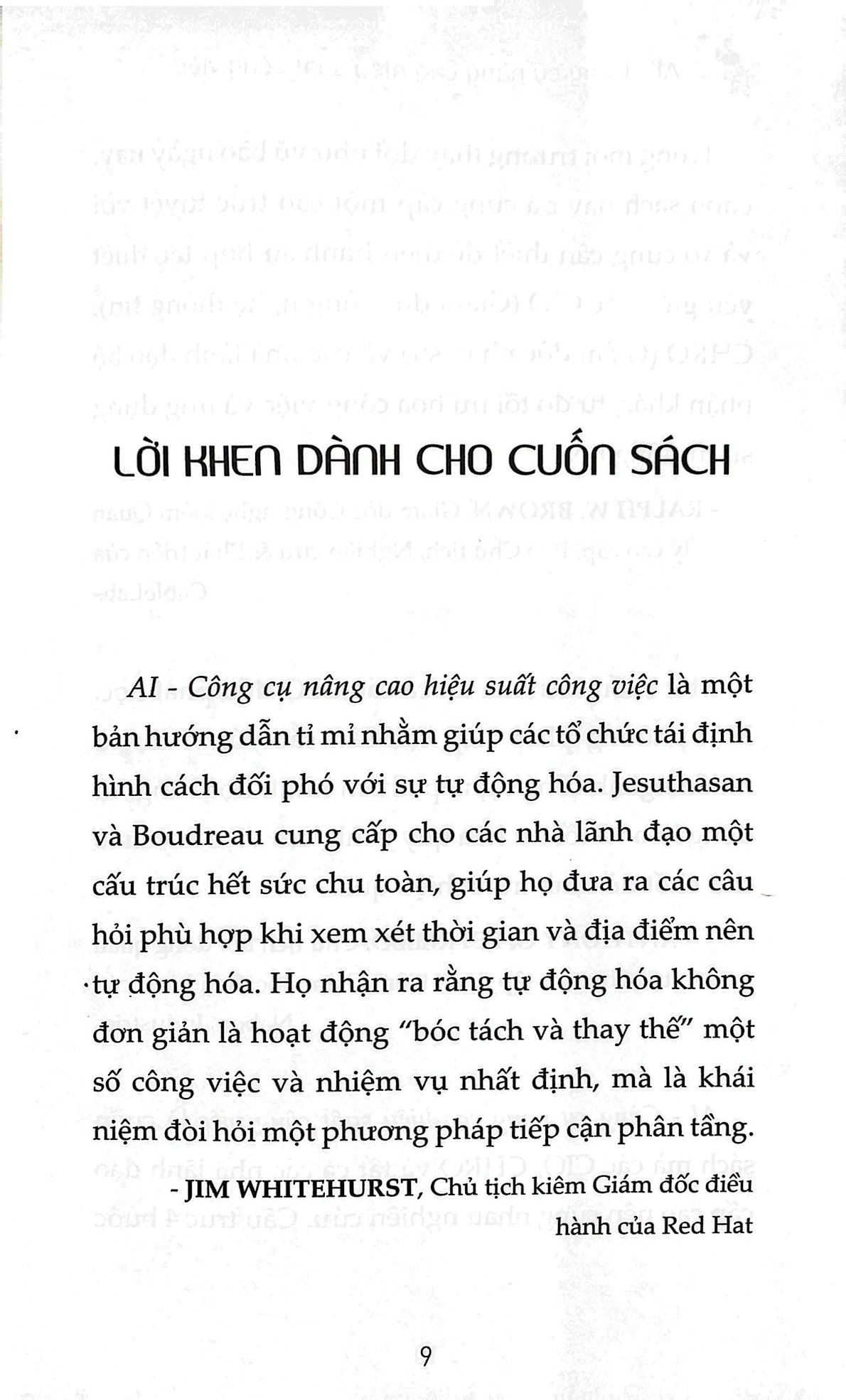 AI Công Cụ Nâng Cao Hiệu Suất Công Việc - Ravin Jesuthasan, John W. Boudreau