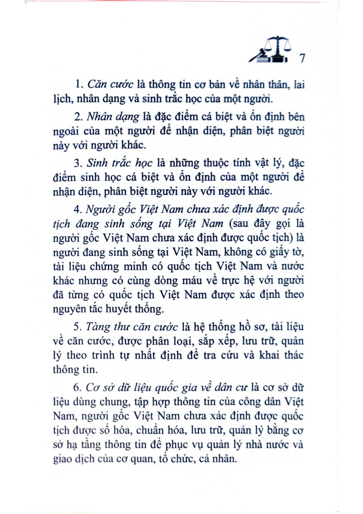 Luật Căn Cước - Quốc hội