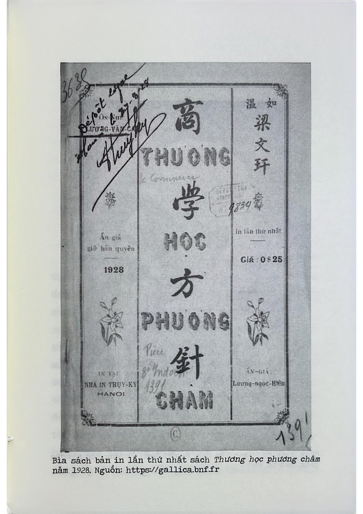 Thương Học Phương Châm - Ôn Như Lương Văn Can