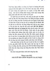 Hồ Chí Minh – Quá Khứ, Hiện Tại Và Tương Lai - Phạm Văn Đồng (CTQG)