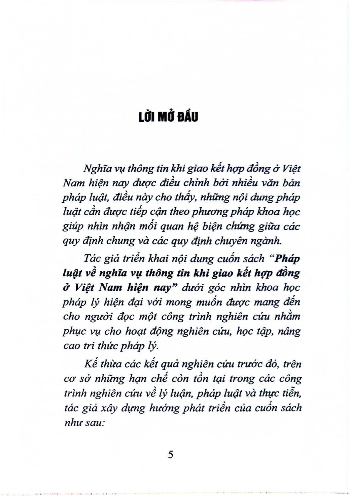 Pháp Luật Về Nghĩa Vụ Thông Tin Khi Giao Kết Hợp Đồng Ở Việt Nam Hiện Nay  - TS.Đỗ Thị Hoa