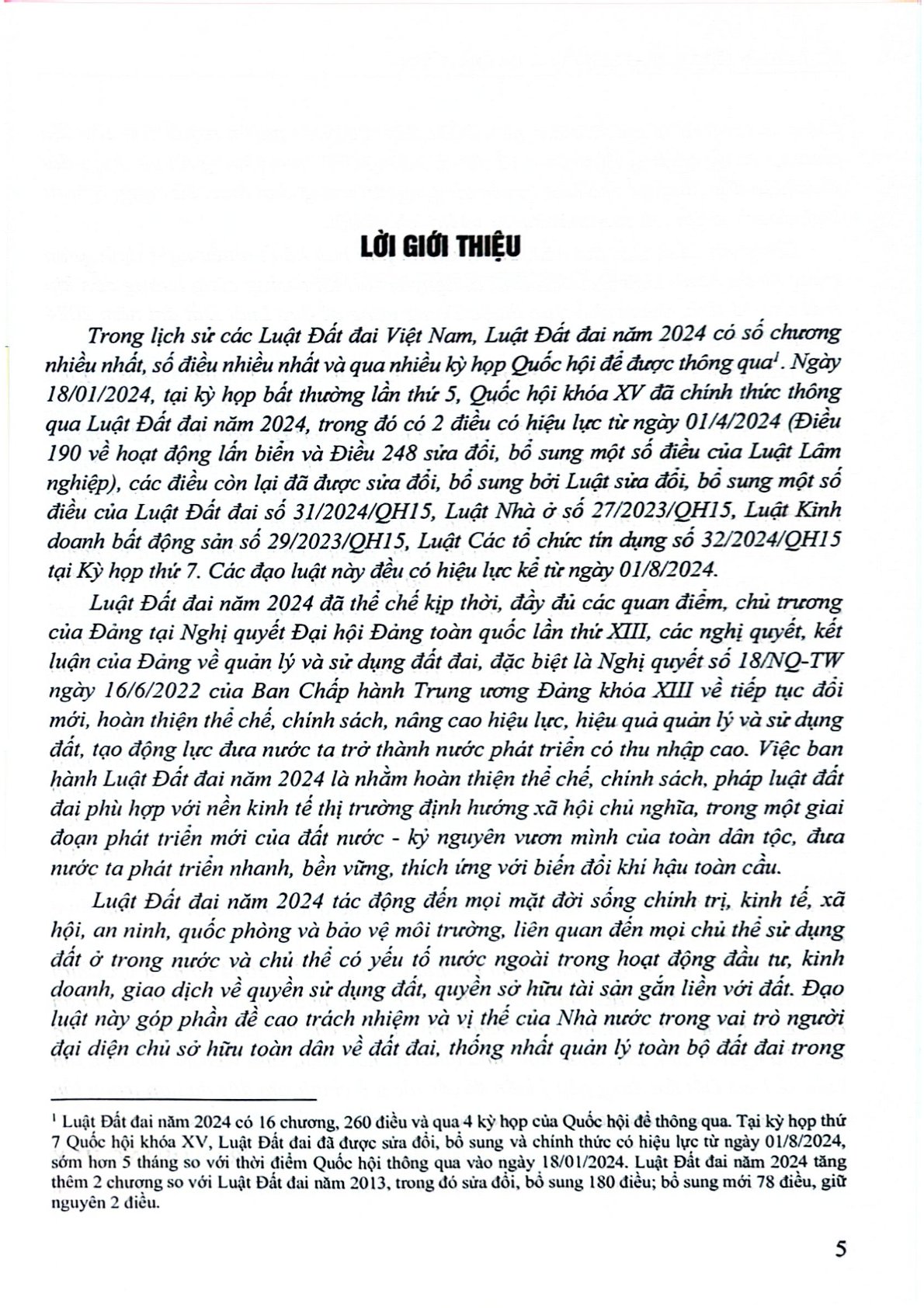 Bình Luận Khoa Học Luật Đất Đai Năm 2024 - TS. Trần Quang Huy