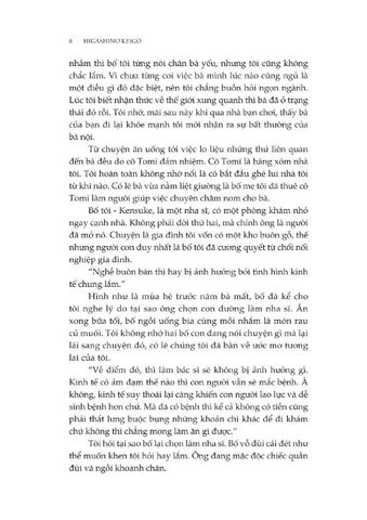  Cánh Cổng Sát Nhân - Higashino Keigo 