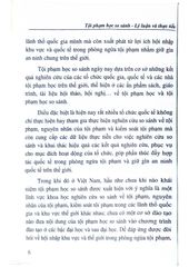 Tội Phạm Học So Sánh - Lý Luận Và Thực Tiễn - PGS.TS Lê Thị Sơn