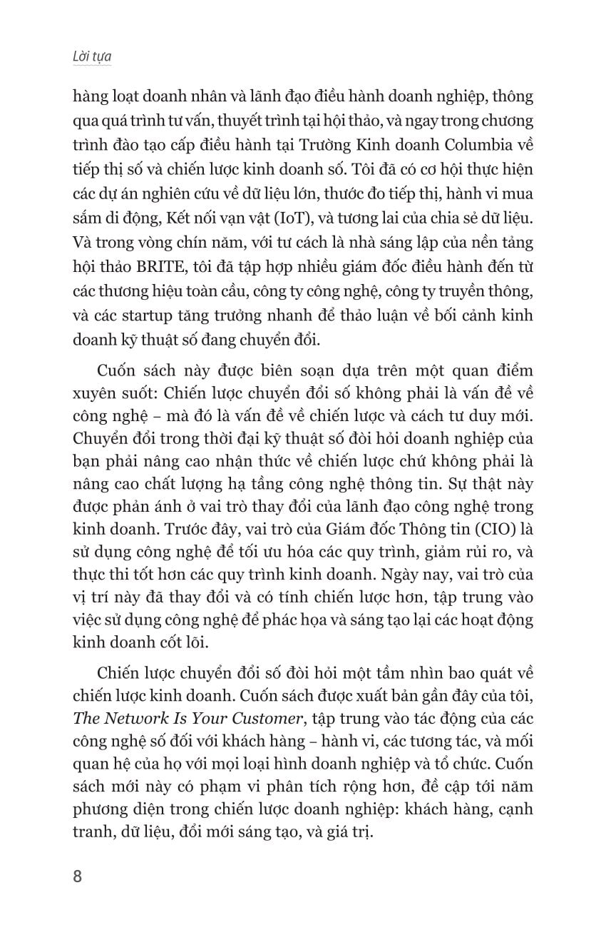 Chiến Lược Chuyển Đổi Số - Digital Transformation Play Book - David L. Rogers