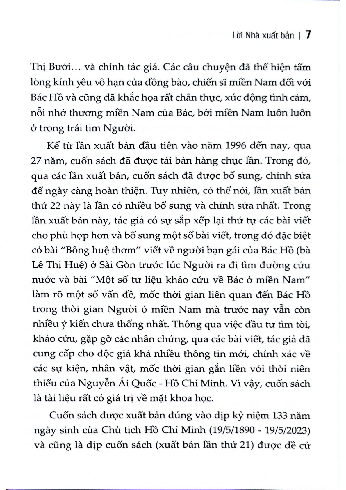 Từ Làng Sen Đến Bến Nhà Rồng (Ký) (Xuất Bản Lần Thứ 22, Có Sửa Chữa, Bổ Sung) - Trình Quang Phú (CTQG)