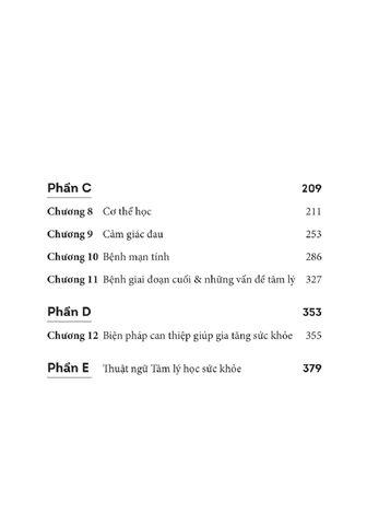  Tâm Lý Học Sức Khỏe - TS Phạm Toàn 