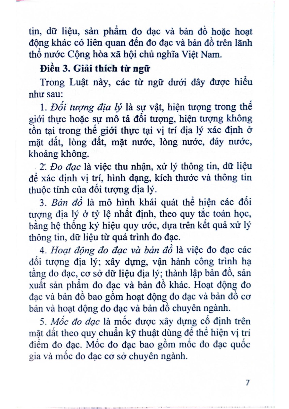 Luật Đo Đạc Và Bản Đồ - Quốc Hội