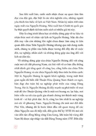  Nguyễn Hoàng - Người Mở Cõi (Xuất Bản Lần Thứ Ba) - GS.VSTT.NGND. Phan Huy Lê - PGS.TS Đỗ Bang (đồng chủ biên) (XB 2024) 