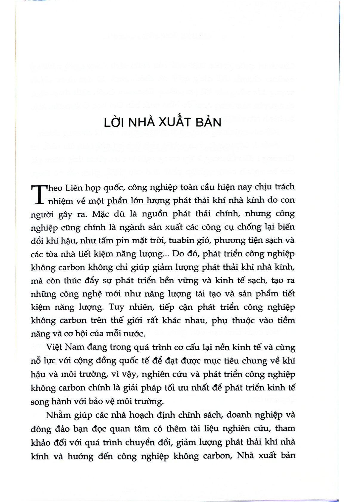Công Nghiệp Không Carbon: Chuyển Đổi Công Nghệ Và Chính Sách Để Đạt Được Thịnh Vượng Bền Vững - Jeffrey Rissman