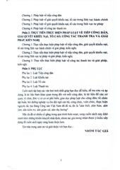 Pháp Luật Và Thực Tiễn Thực Hiện Pháp Luật Về Tiếp Công Dân, Giải Quyết Khiếu Nại, Tố Cáo Và Công Tác Thanh Tra  - PGS.TS. Nguyễn Thị Ngọc Hoa