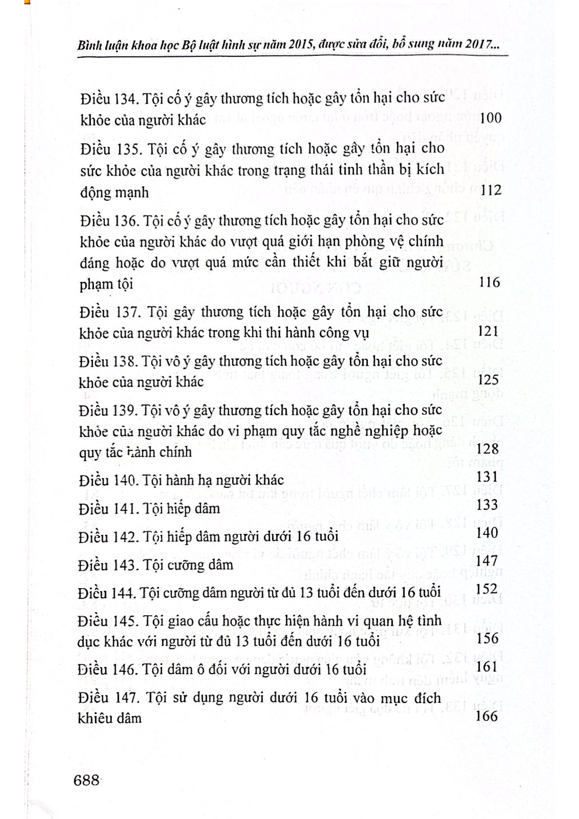Bình Luận Khoa Học Bộ Luật Hình Sự Năm 2015 ( Phần Các Tội Phạm) - Quyển 1 - GS.TS Nguyễn Ngọc Hòa
