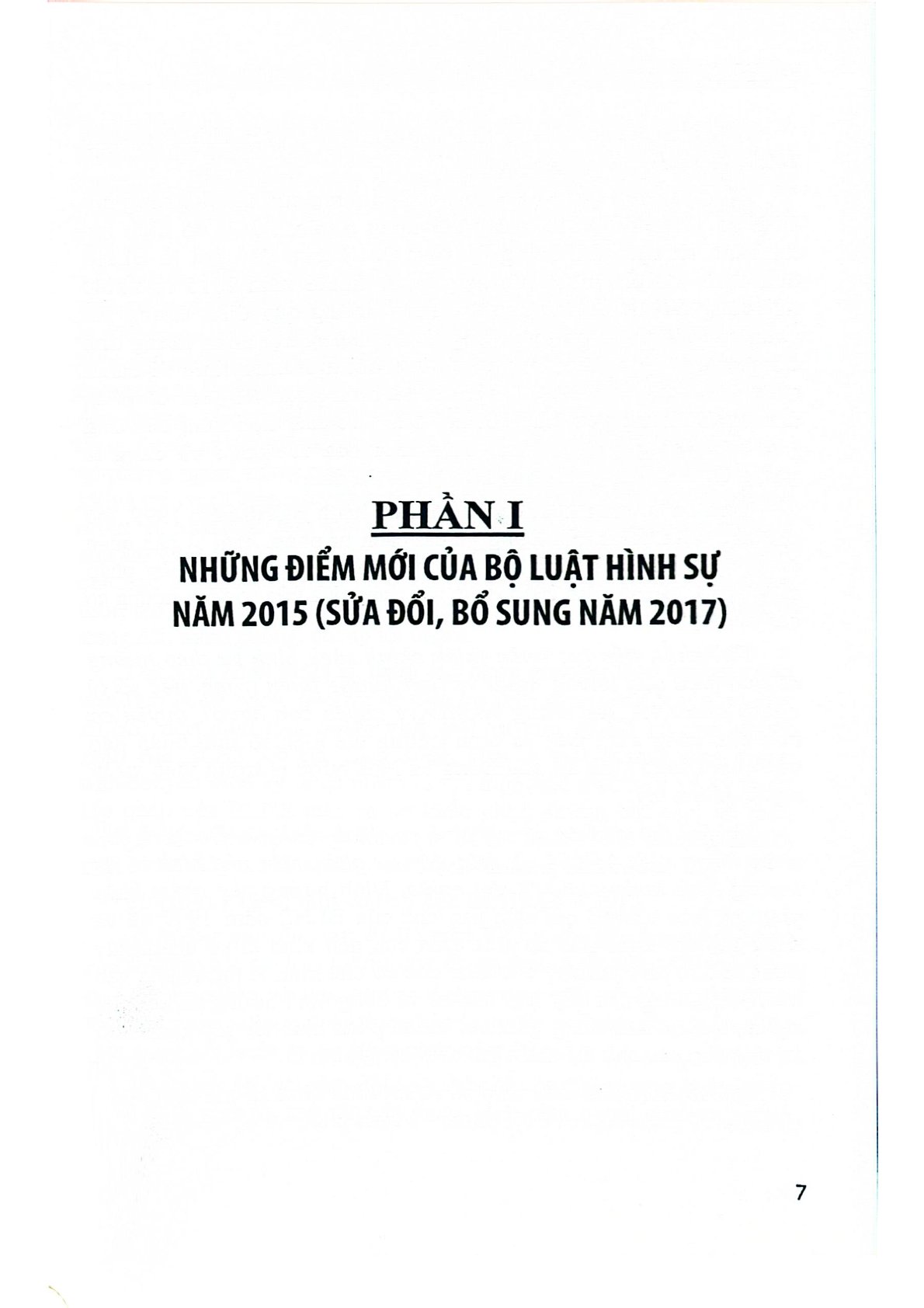 Những Điểm Mới Của Bộ Luật Hình Sự Năm 2015 ( Sđ, Bs Năm 2017) Và Các Văn Bản Hướng Dẫn Thi Hành  - TS. Bùi Ngọc Hòa ( Chủ biên)