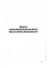 Những Điểm Mới Của Bộ Luật Hình Sự Năm 2015 ( Sđ, Bs Năm 2017) Và Các Văn Bản Hướng Dẫn Thi Hành  - TS. Bùi Ngọc Hòa ( Chủ biên)