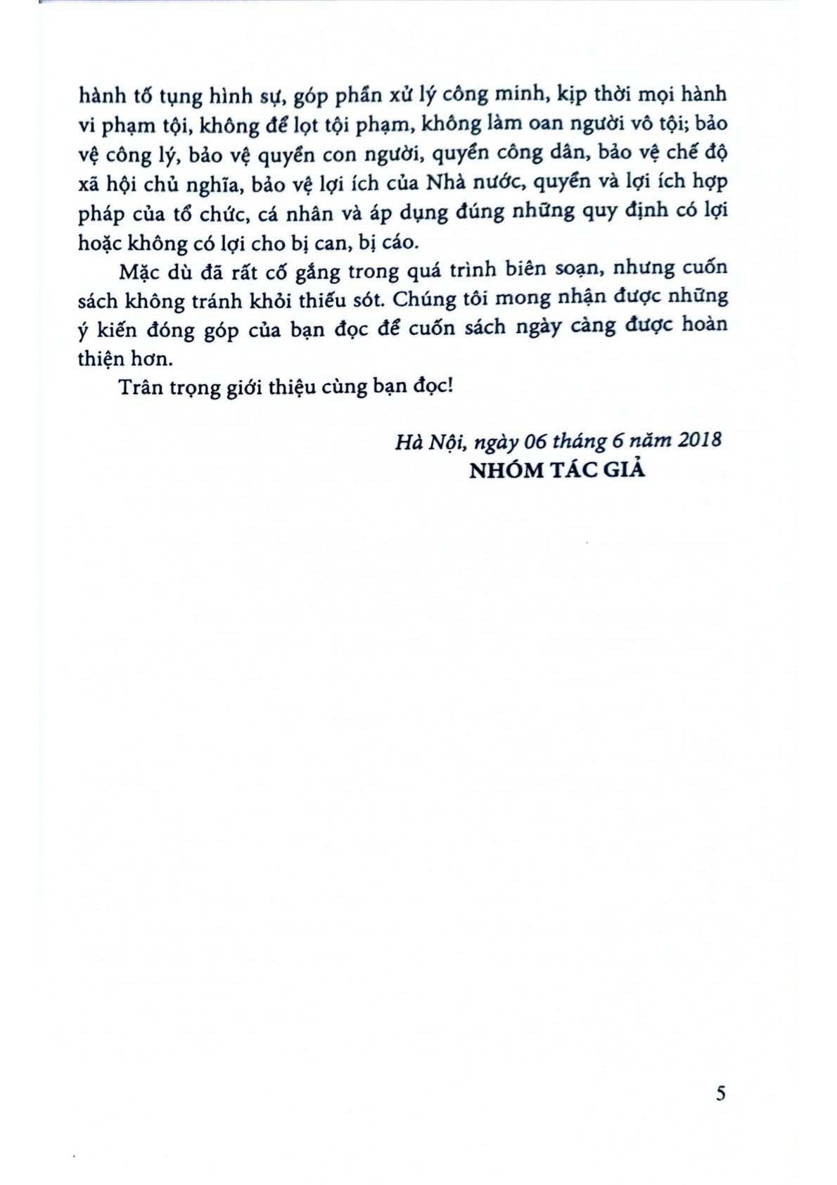 Trách Nhiệm Hình Sự Đối Với Các Tội Xâm Phạm Trật Tự Quản Lý Hành Chính (Theo BL Hình Sự Năm 2015, Sửa Đổi Bổ Sung Năm 2017) - Sách Chuyên Khảo  - TS. Nguyễn Kim Chi - TS. Đỗ Đức Hồng Hà