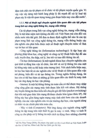  Phòng, Chống Tội Phạm Trong Lĩnh Vực Công Nghệ Cao  - PGS.TS.Trần Quang Hiển -TS. Đỗ Đức Hồng Hà 