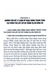 Hoạt Động Tranh Tụng Tại Phiên Toà Xét Xử Sơ Thẩm Vụ Án Hình Sự (Sách Chuyên Khảo)  - TS. Nguyễn Thị Mai