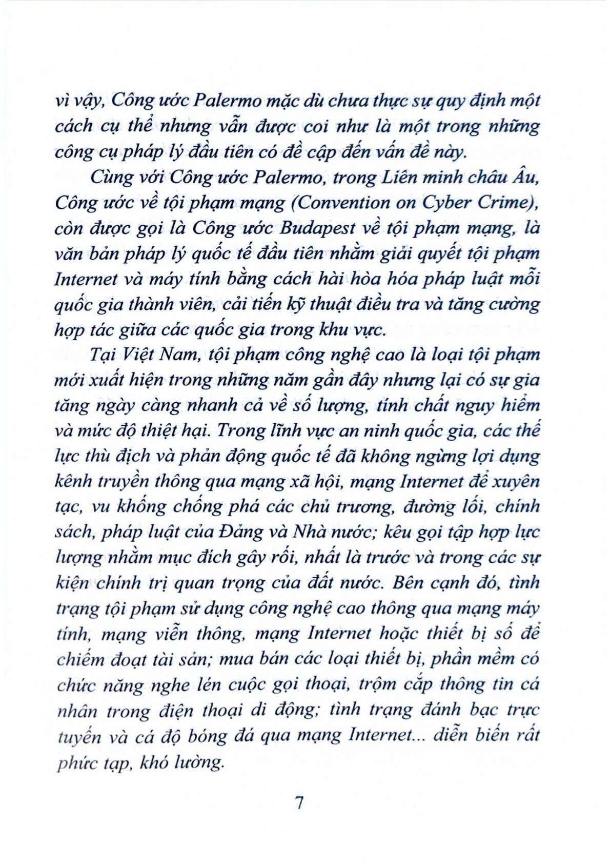 Pháp Luật Quốc Tế Trong Hợp Tác Đấu Tranh Phòng , Chống Tội Phạm Công Nghệ Cao  - TS. Đỗ Quí Hoàng