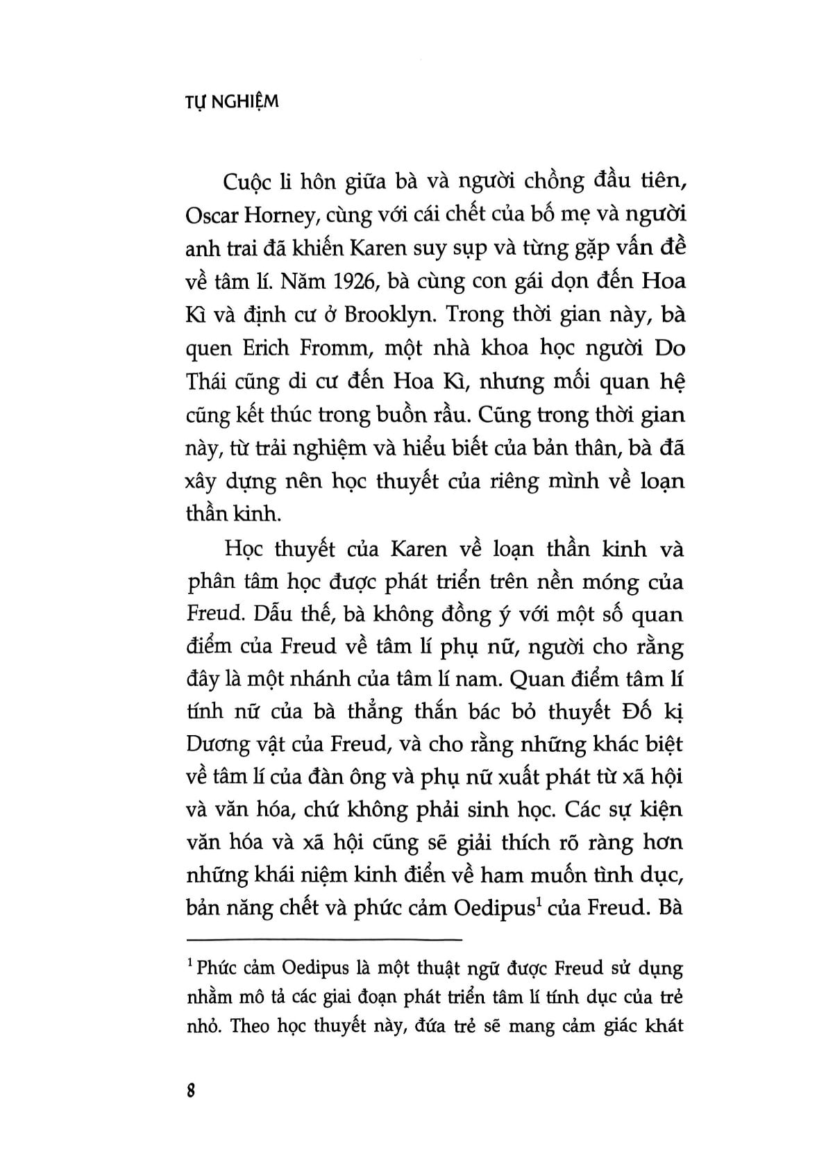 Tự Nghiệm - Karen Horney