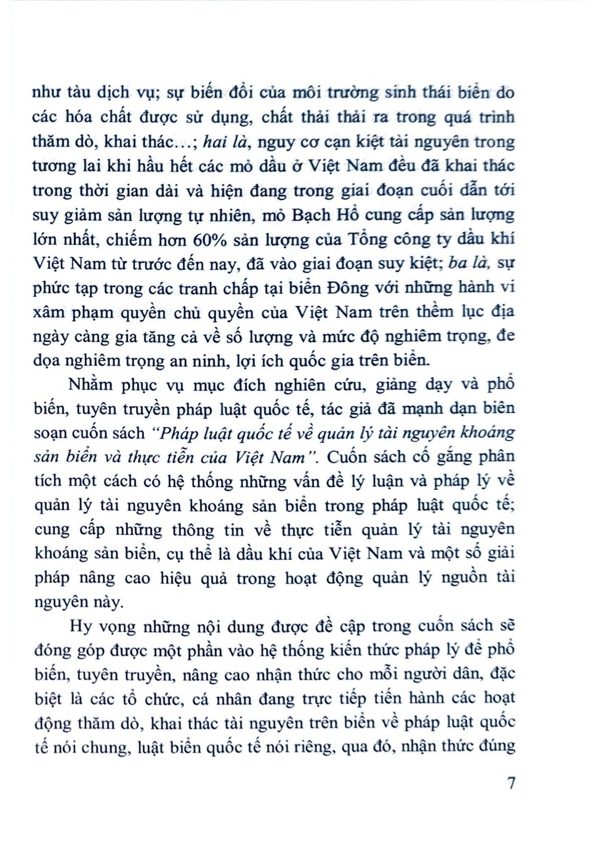 Pháp Luật Quốc Tế Về Quản Lý Tài Nguyên Khoáng Sản Biển Và Thực Tiễn Của Việt Nam - TS. Phạm Hồng Hạnh