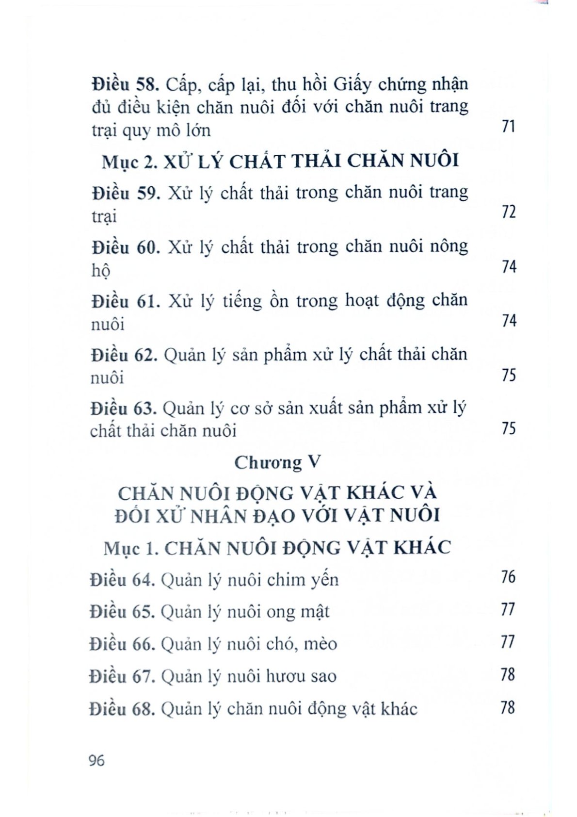 Luật Chăn Nuôi - Quốc Hội