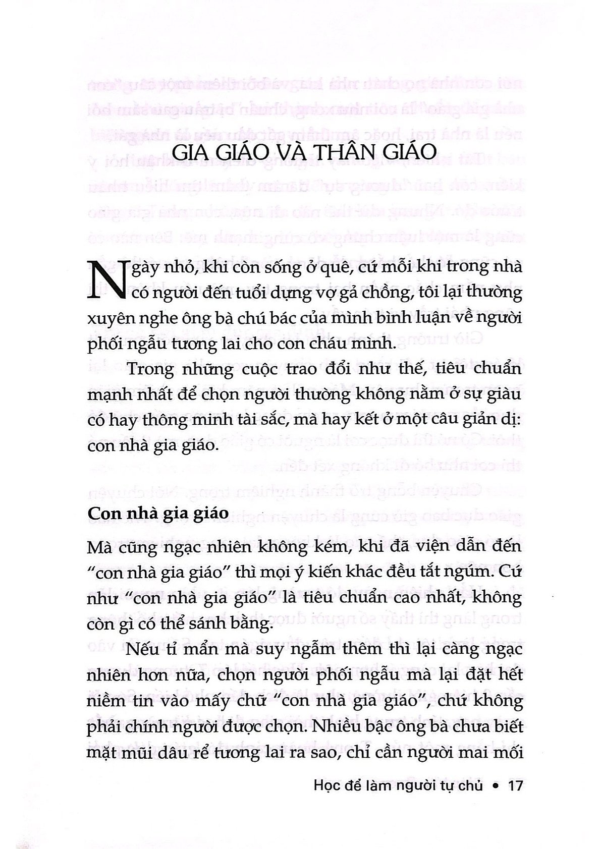 Học Để Làm Người Tự Chủ - Giáp Văn Dương