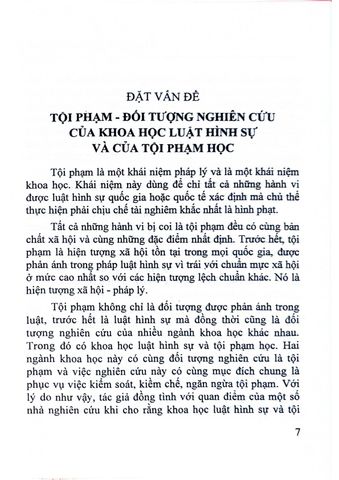  Tội Phạm Và Cấu Thành Tội Phạm  - GS.TS Nguyễn Ngọc Hòa 