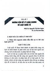 Hướng Dẫn Môn Học Công Pháp Quốc Tế  - TS. Nguyễn Thị Hồng Yến - TS. Lê Thị Anh Đào