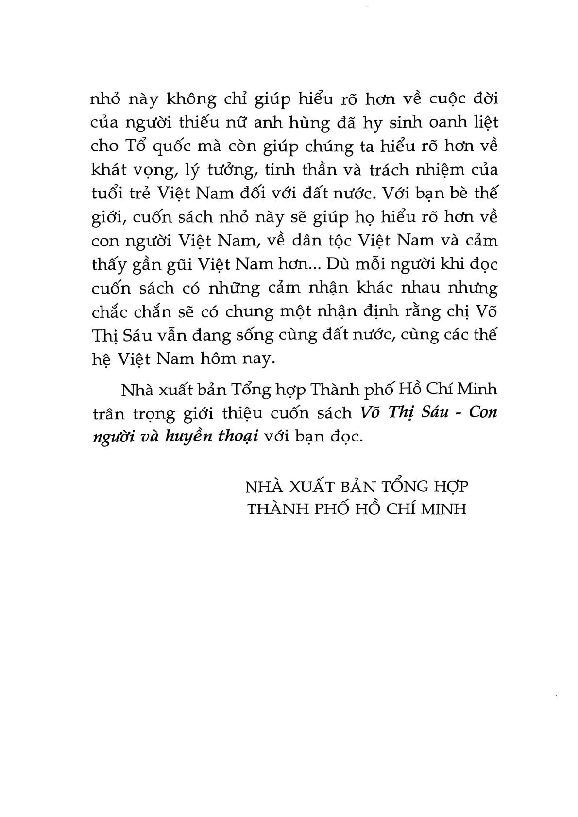 Võ Thị Sáu - Con Người Và Huyền Thoại - Nguyễn Đình Thống (Tái Bản 5/2025)