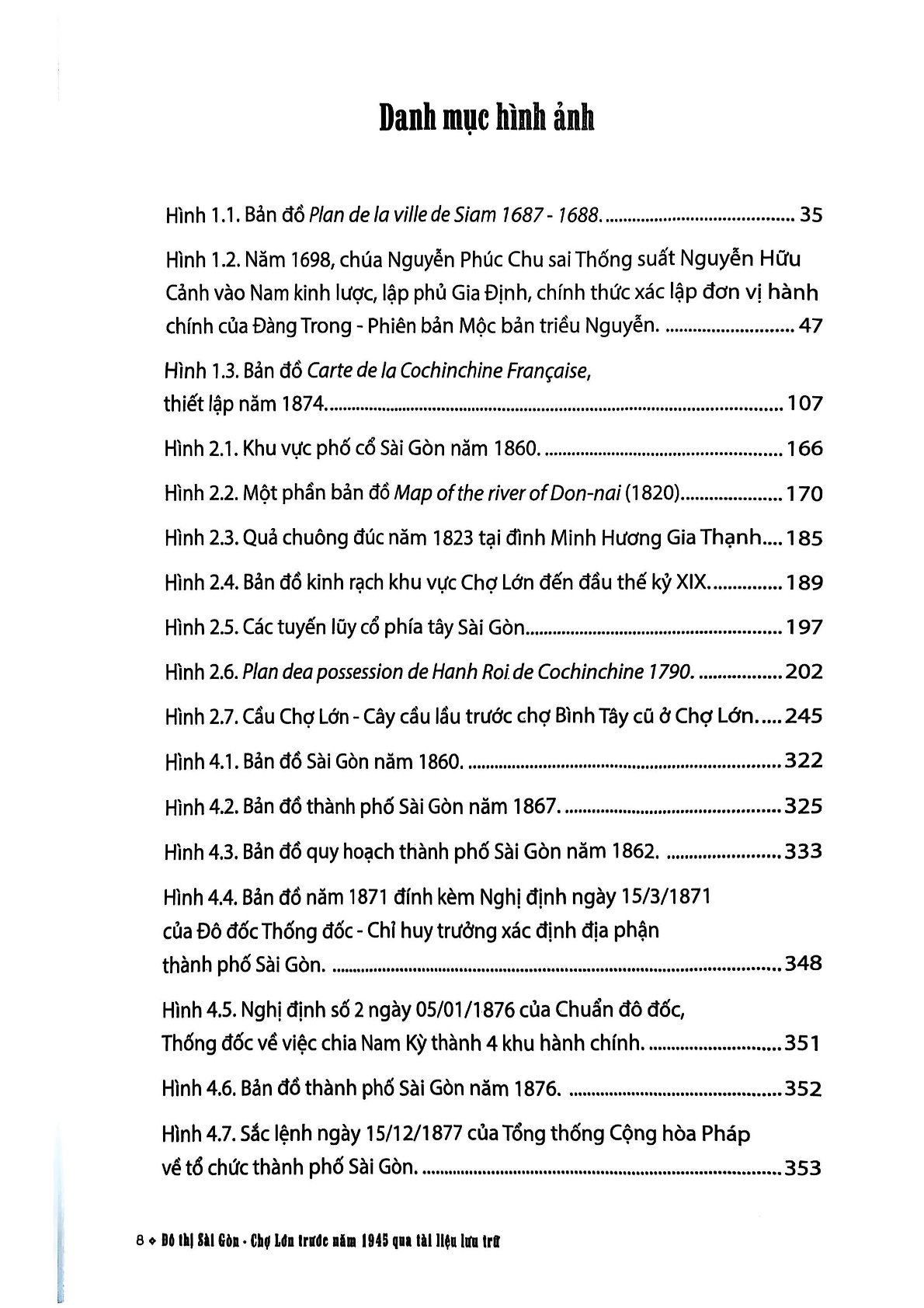 Đô Thị Sài Gòn Chợ Lớn Trước Năm 1945 Qua Tài Liệu Lưu Trữ - Nhiều Tác Giả