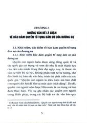 Bảo Đảm Quyền Tố Tụng Dân Sự Của Đương Sự ( Sách Chuyên Khảo)  - TS. Nguyễn Thị Thúy Hằng