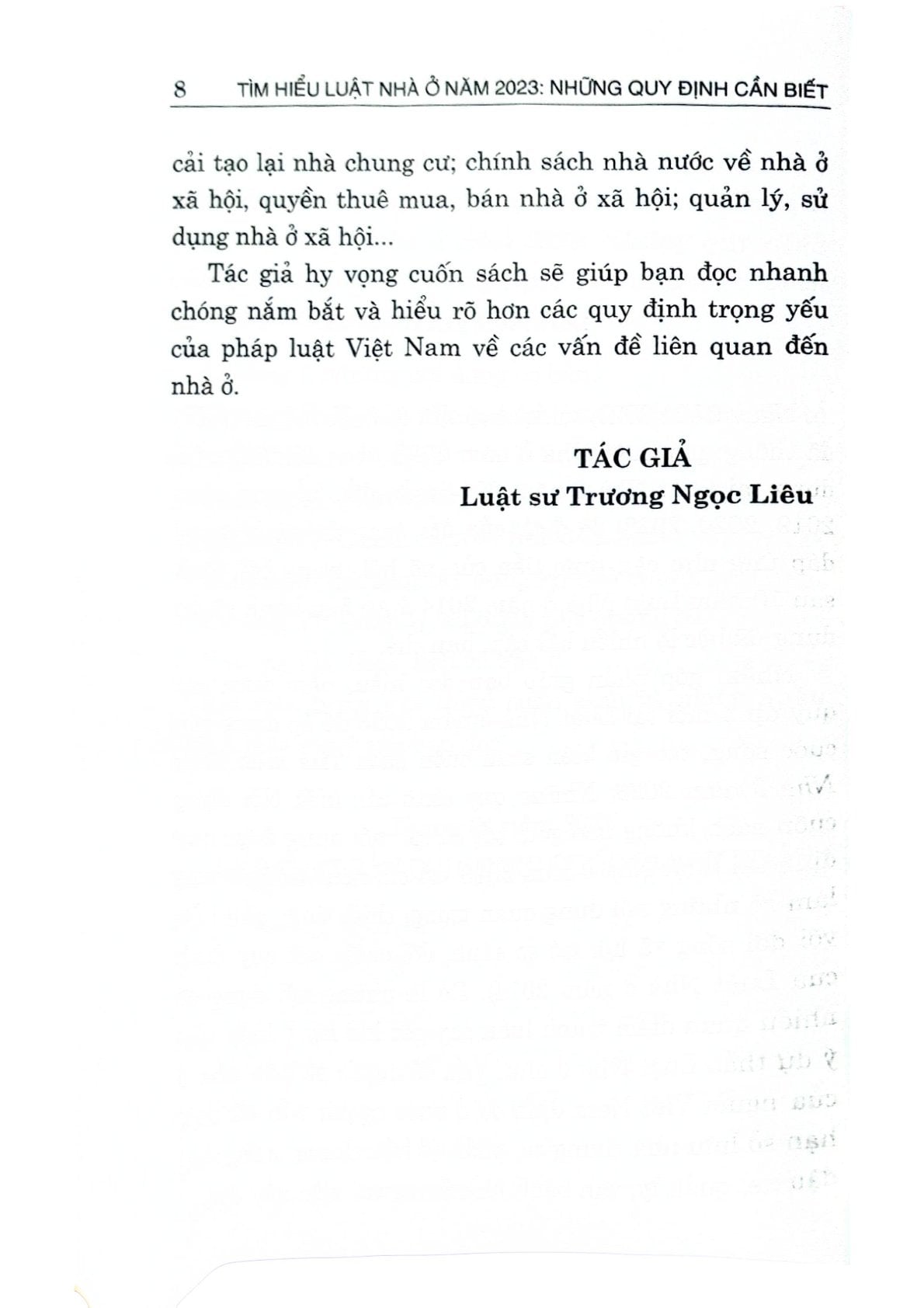 Tìm Hiểu Luật Nhà Ở Năm 2023 – Những Quy Định Cần Biết - LS Trương Ngọc Liêu (CTQG)