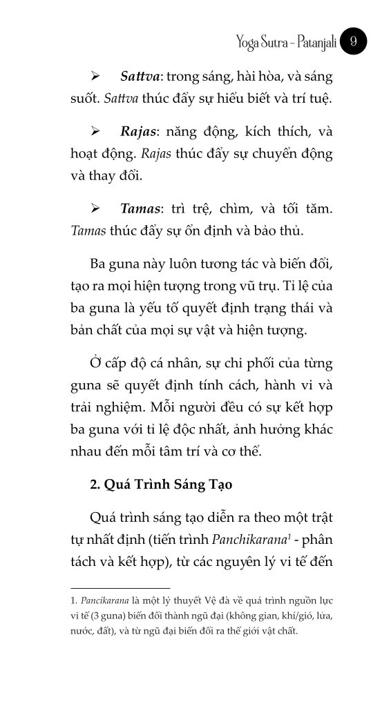 Yoga Sutra (Dịch Từ Tiếng Phạn) - Patanjali