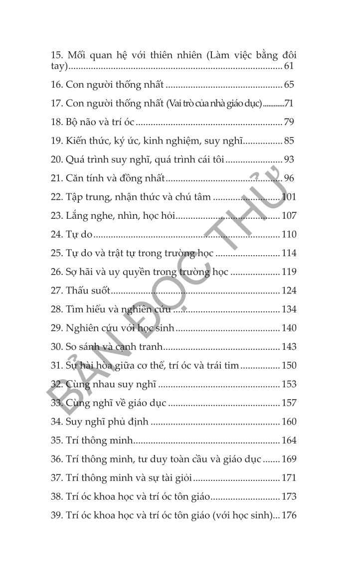 Kiến Giải Về Giáo Dục - J. Krishnamurti