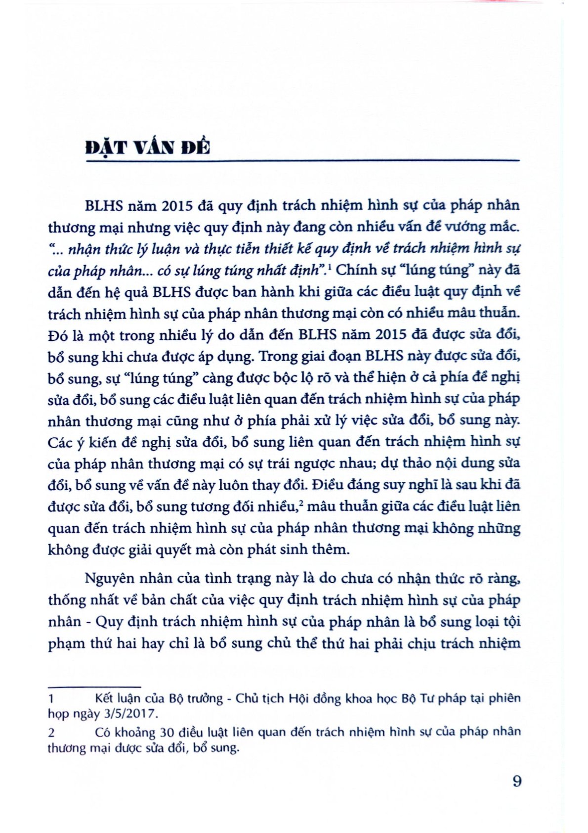 Trách Nhiệm Hình Sự Của Pháp Nhân Thương Mại -Nhận Thức Cần Thống Nhất?  - GS.TS Nguyễn Ngọc Hòa