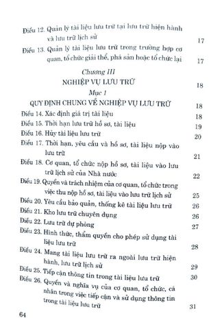  Luật Lưu Trữ Năm 2024 - Quốc hội (XB 2024) 