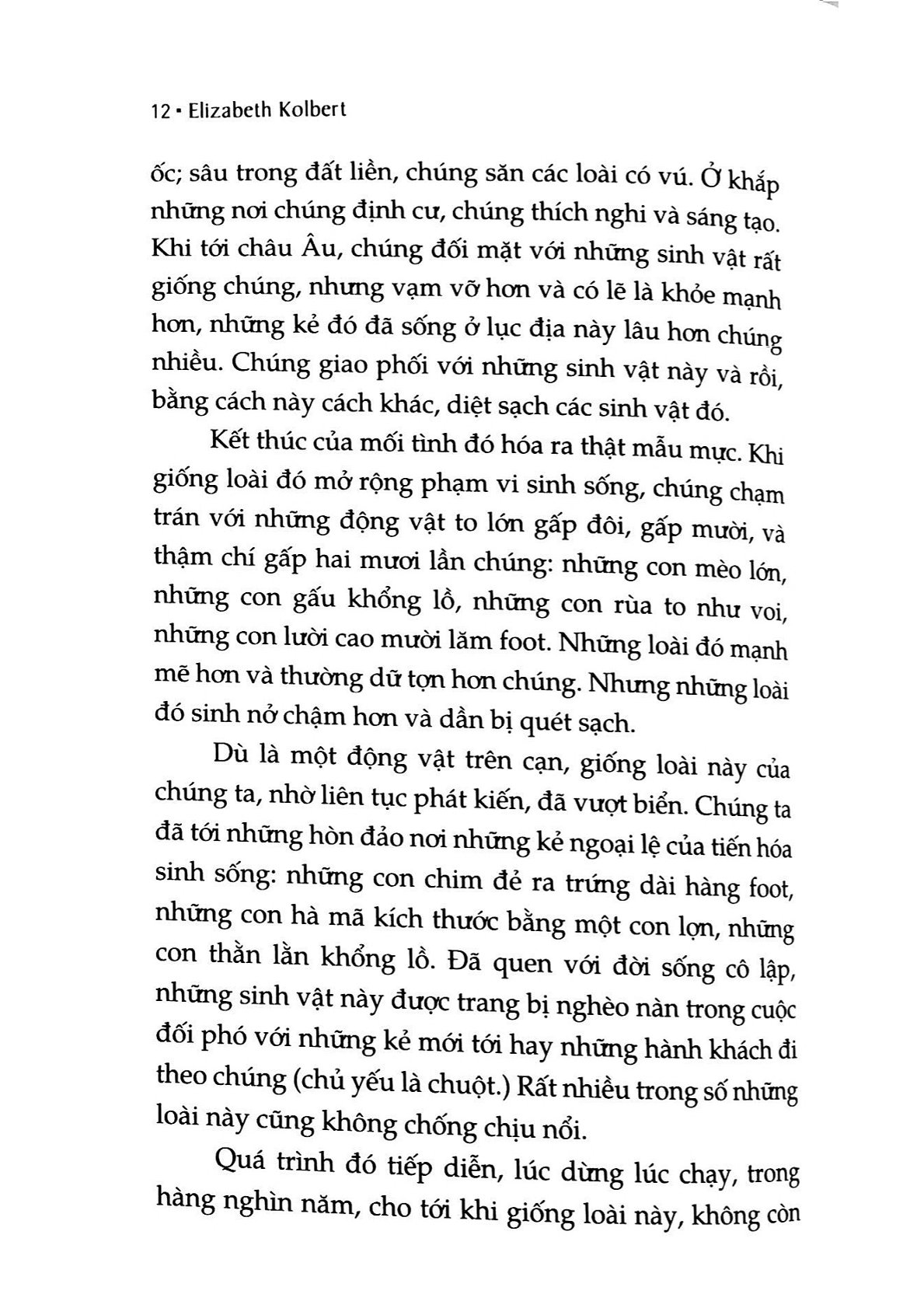 Đợt Tuyệt Chủng Thứ Sáu - The Sixth Extinction - Elizabeth Kolbert