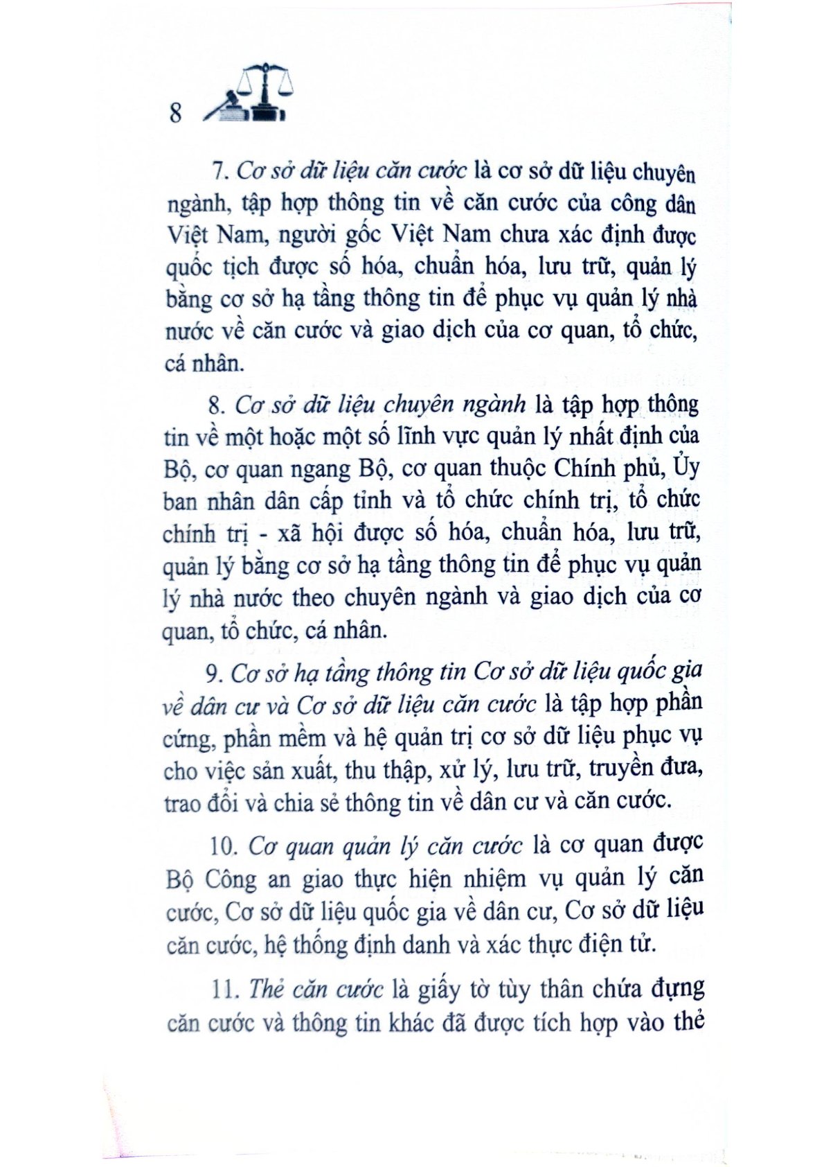 Luật Căn Cước - Quốc hội