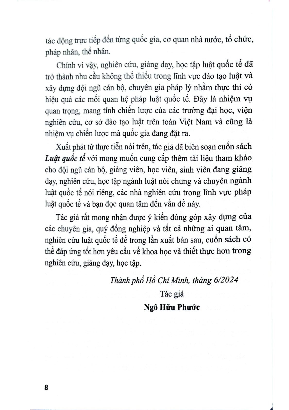Luật Quốc Tế (Xuất Bản Lần Thứ Ba, Có Chỉnh Sửa, Bổ Sung) - PGS.TS Ngô Hữu Phước (CTQG)