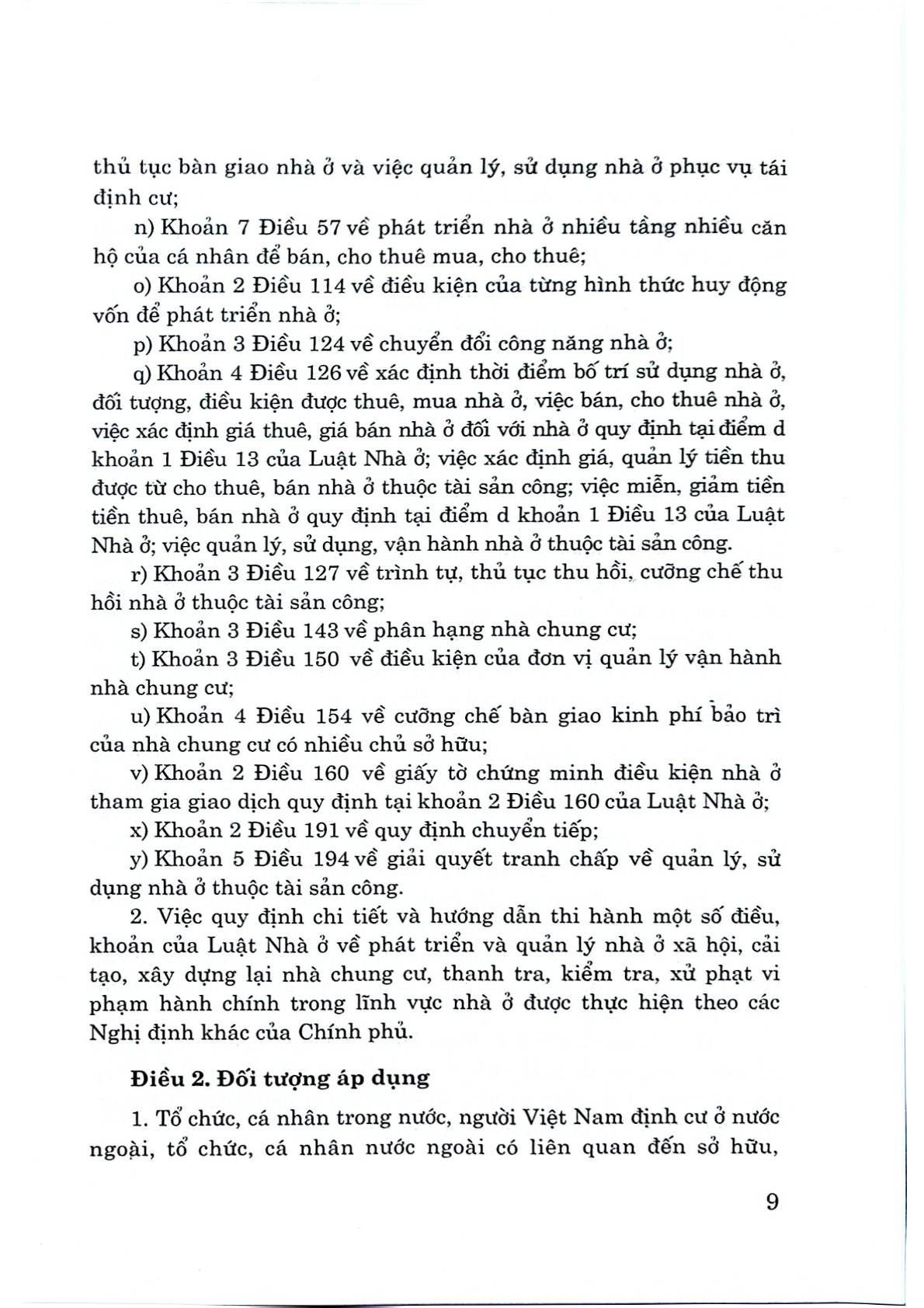Các Văn Bản Hướng Dẫn Thi Hành Luật Nhà Ở Năm 2023 - Quốc hội (CTQG)
