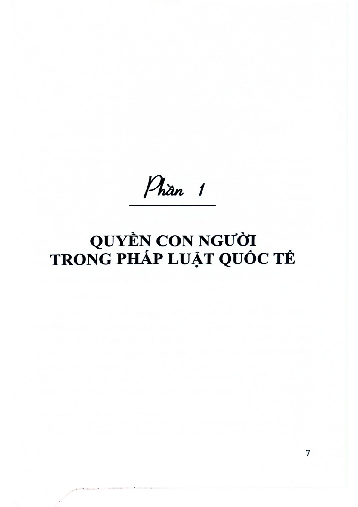 Quyền Con Người Trong Pháp Luật Quốc Tế Và Pháp Luật Việt Nam - PGS.TS.Nguyễn Thị Kim Ngân-TS.GVC.Chu Mạnh Hùng