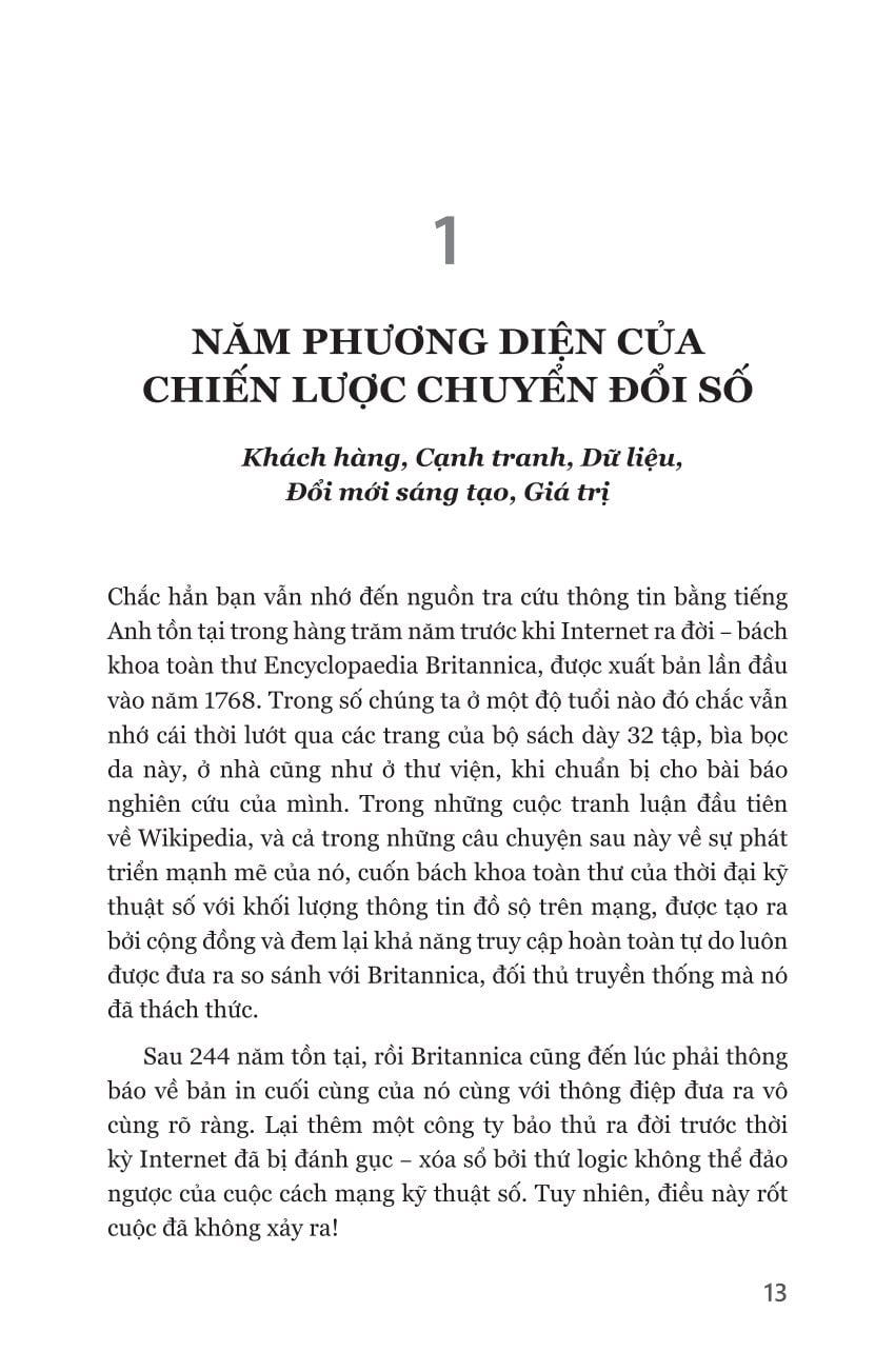 Chiến Lược Chuyển Đổi Số - Digital Transformation Play Book - David L. Rogers