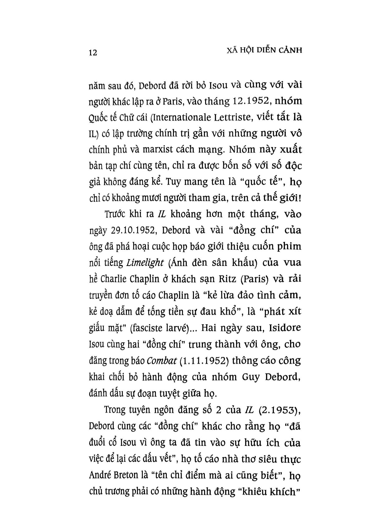 Xã Hội Diễn Cảnh - Guy Debord