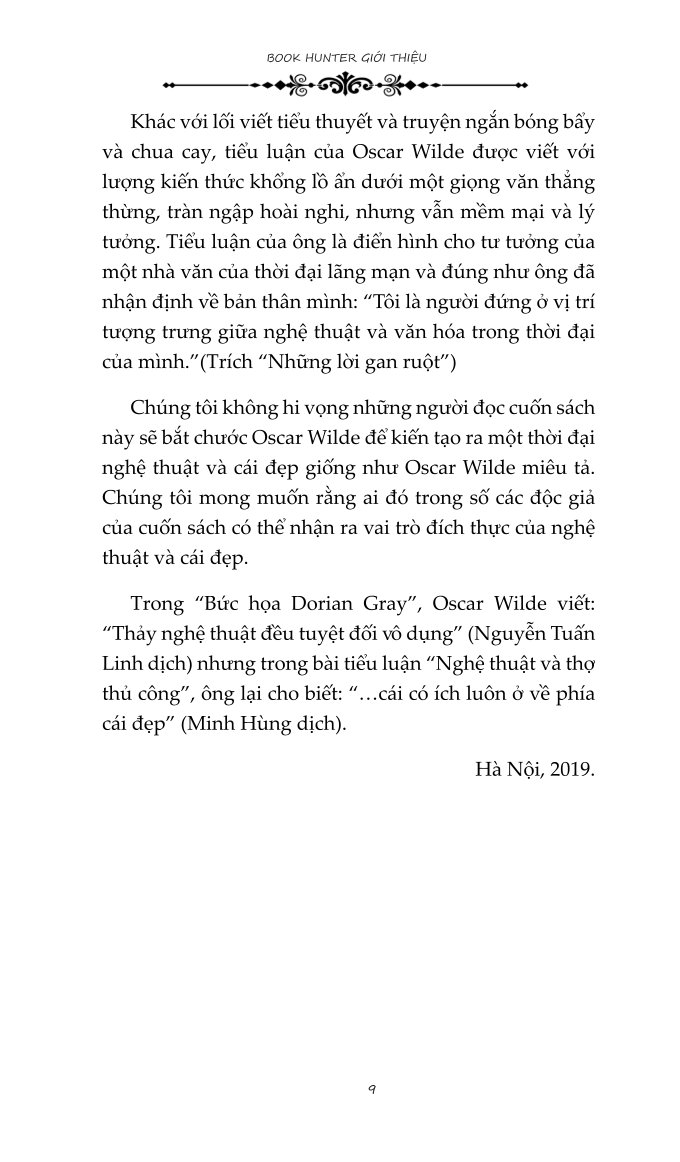 Nghệ Thuật Và Thợ Thủ Công (Tái Bản 2024) - Oscar Wilde