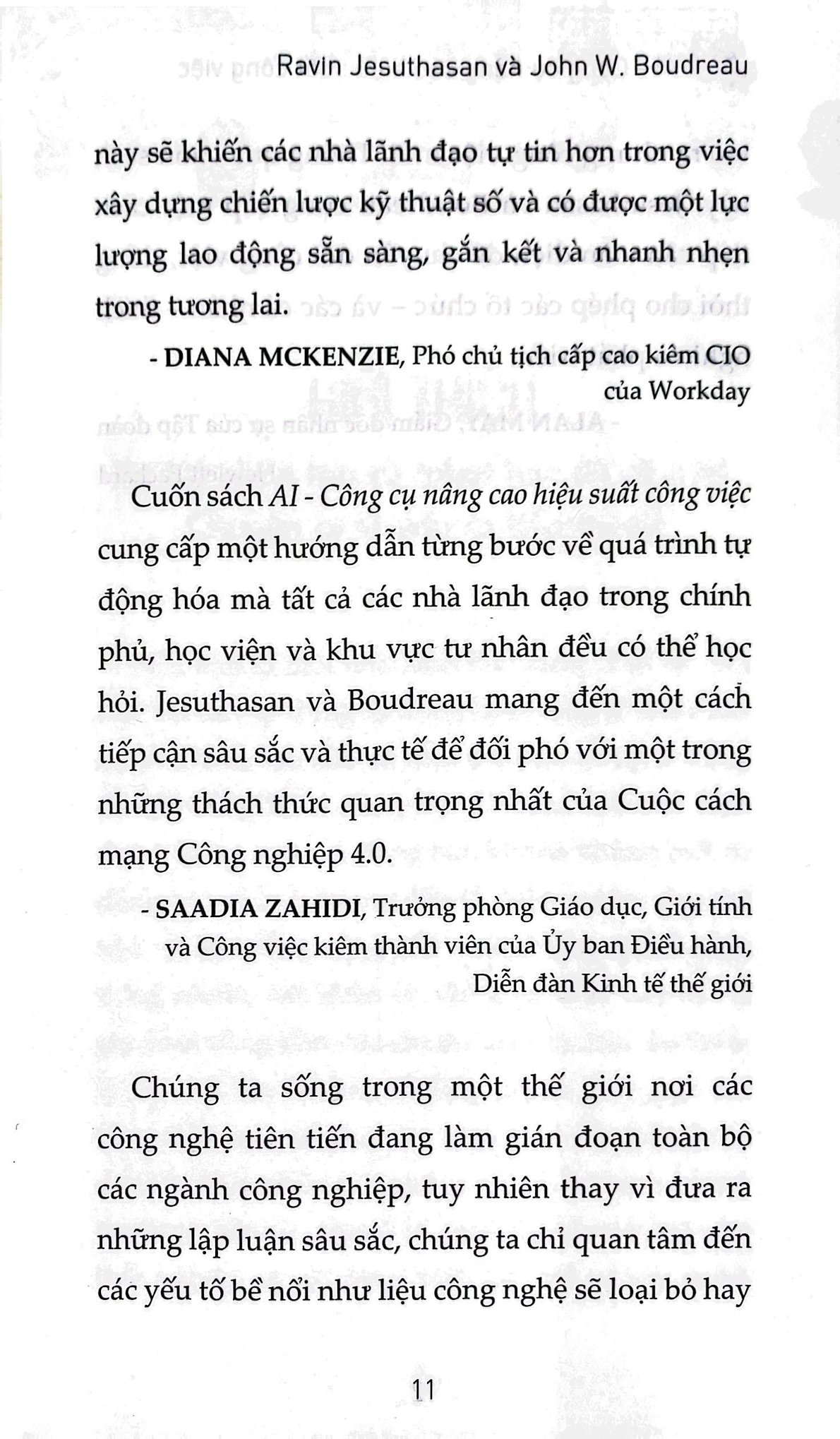 AI Công Cụ Nâng Cao Hiệu Suất Công Việc - Ravin Jesuthasan, John W. Boudreau