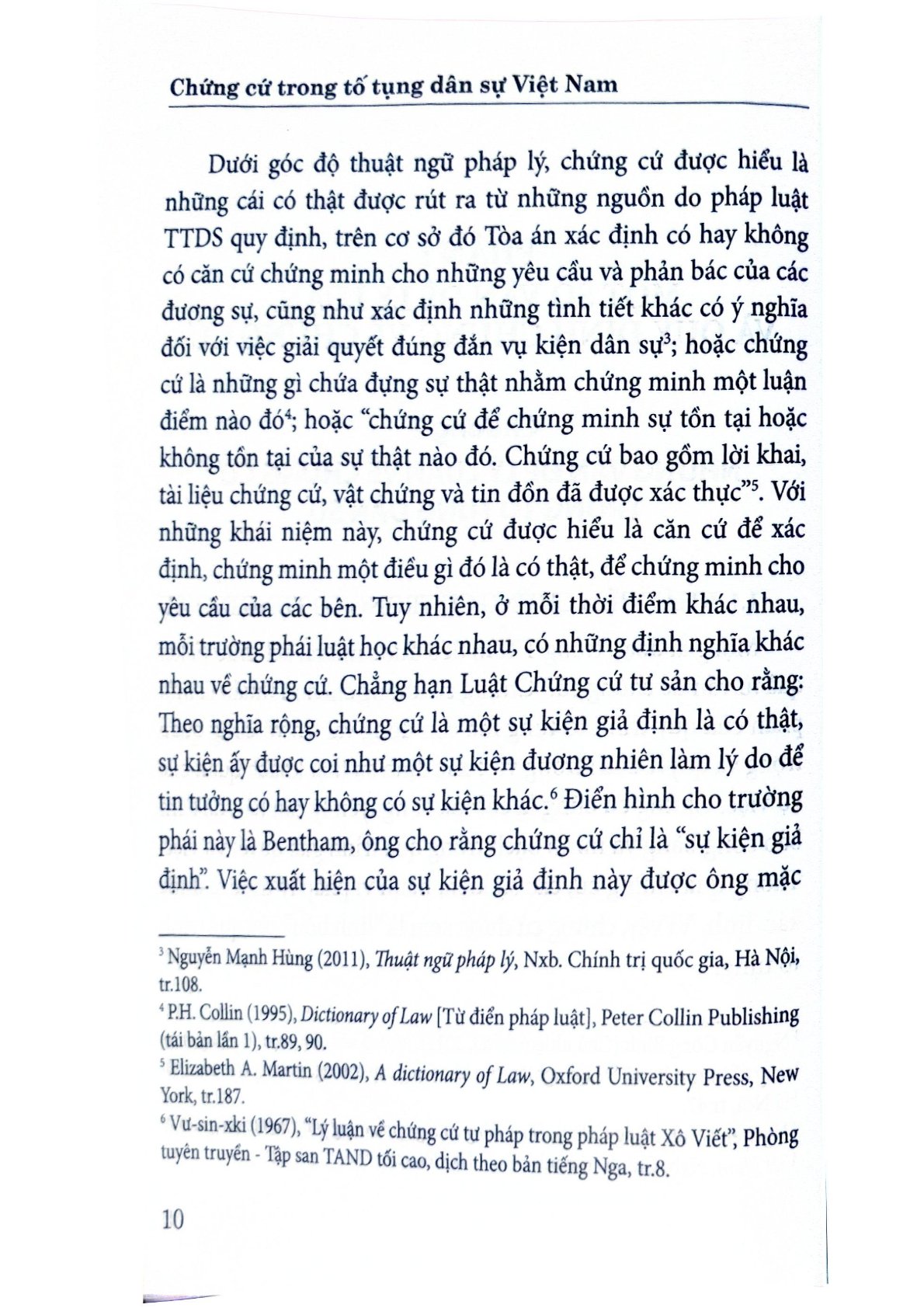 Chứng Cứ Trong Tố Tụng Dân Sự Việt Nam (Sách Chuyên Khảo)  - TS.Nguyễn Thị Thúy Hằng